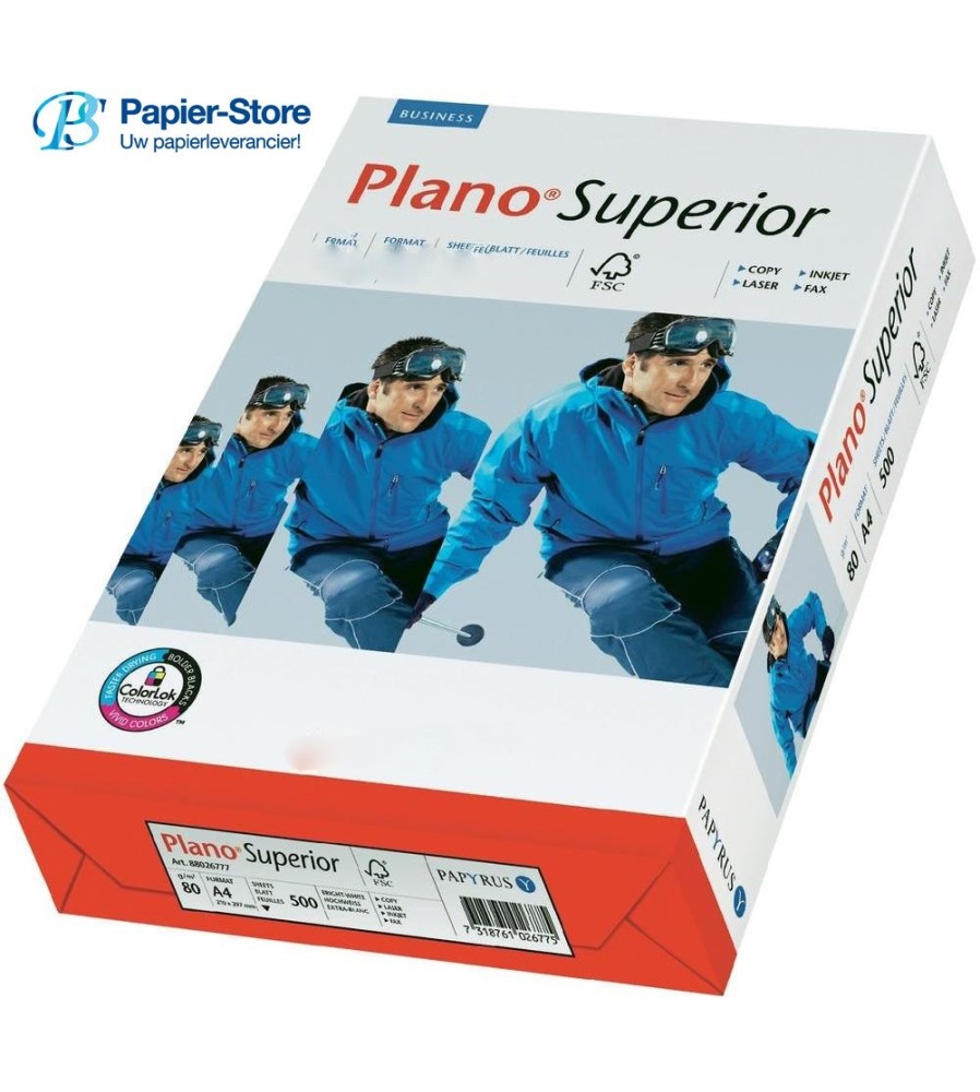 Plano Superior  - 80 G/M2 - A6 - 500 vel