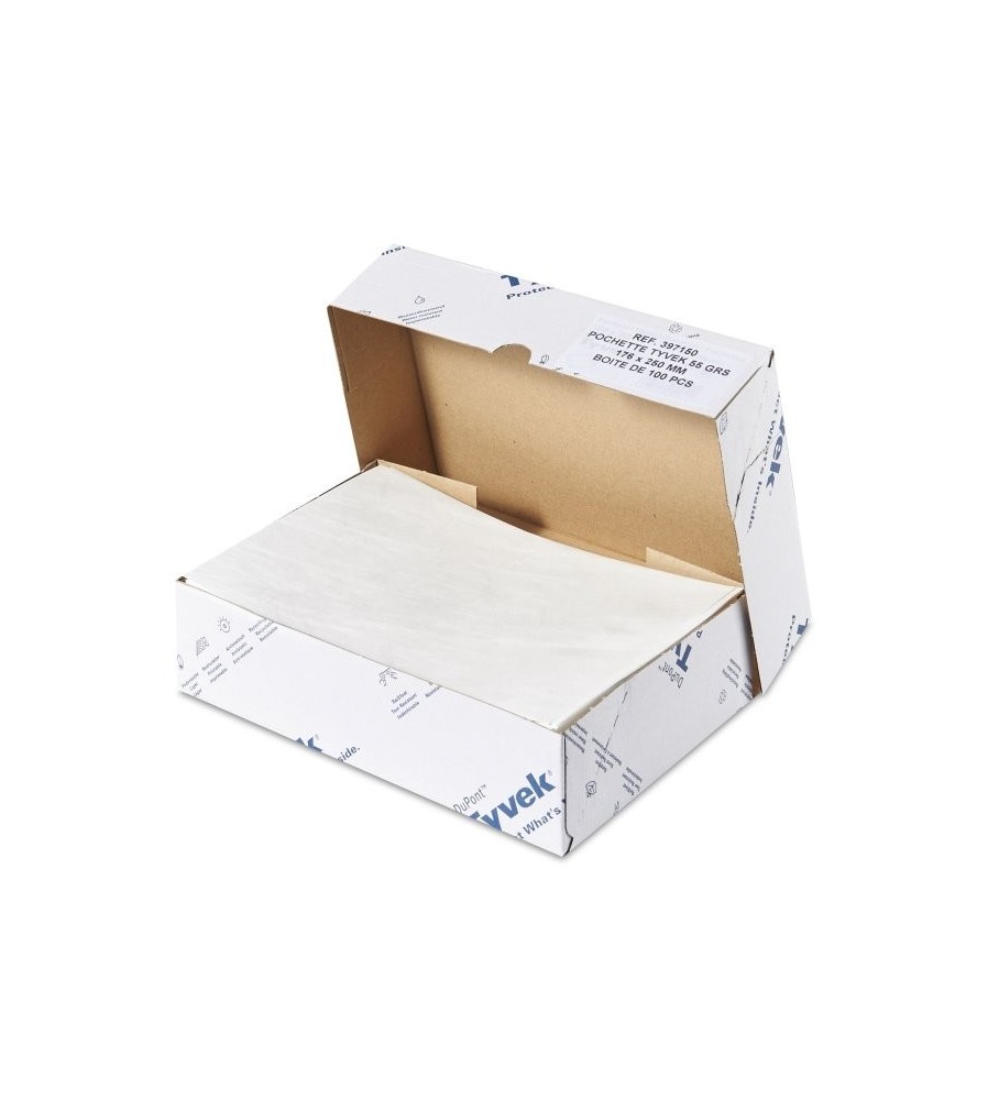 Tyvek enveloppen - 250x353mmx38mm - 100 st.