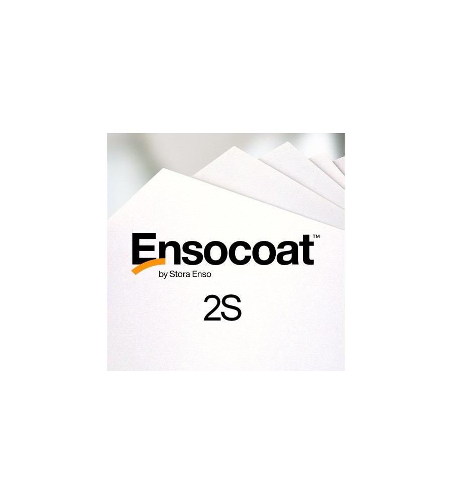 Sulfaatkarton - Ensocoat - 1 zijdig - 230 G/M2 - 460 x 640 - 125 vel