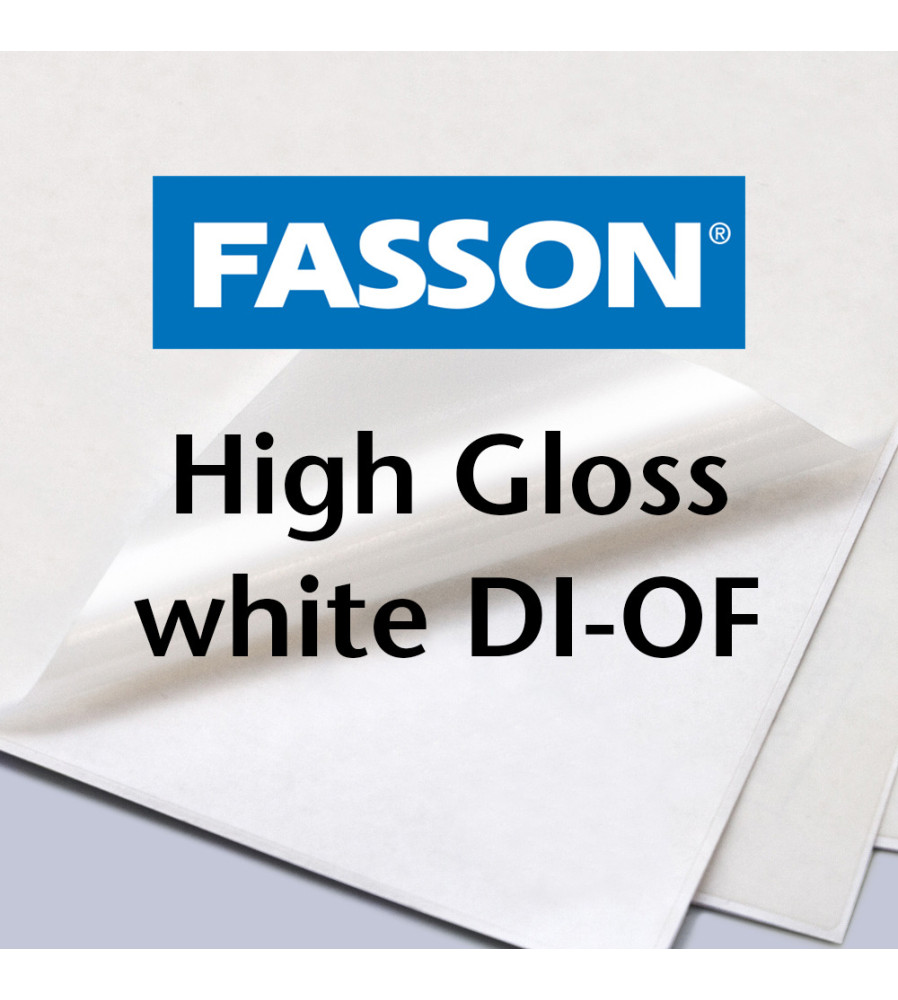 Fasson DI-OF High Gloss- SRA3+- Crack-Back Plus- Permanent - 250 stuks