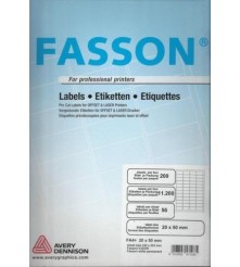 Fasson Etiket 210 - 297